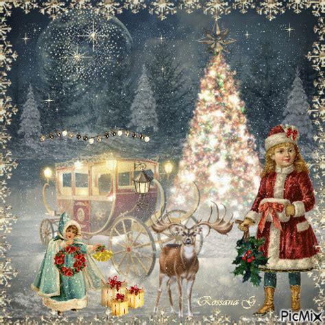 vintage christmas gif|vintage christmas